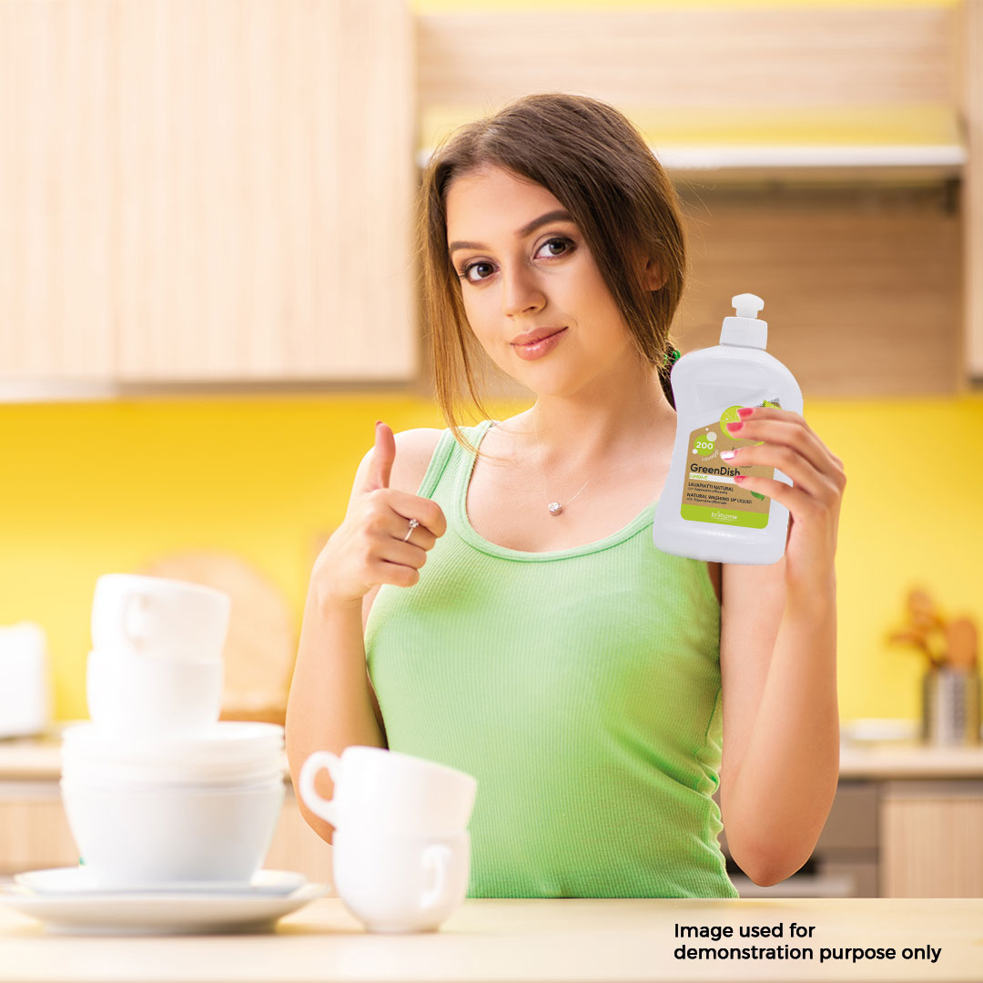 GreenDish "Zitrone" (mit Echtem Seifenkraut)