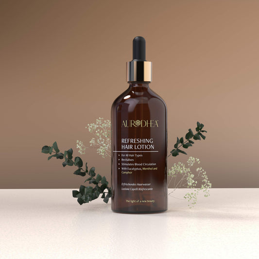 Erfrischendes Haarwasser mit Menthol & Kampfer