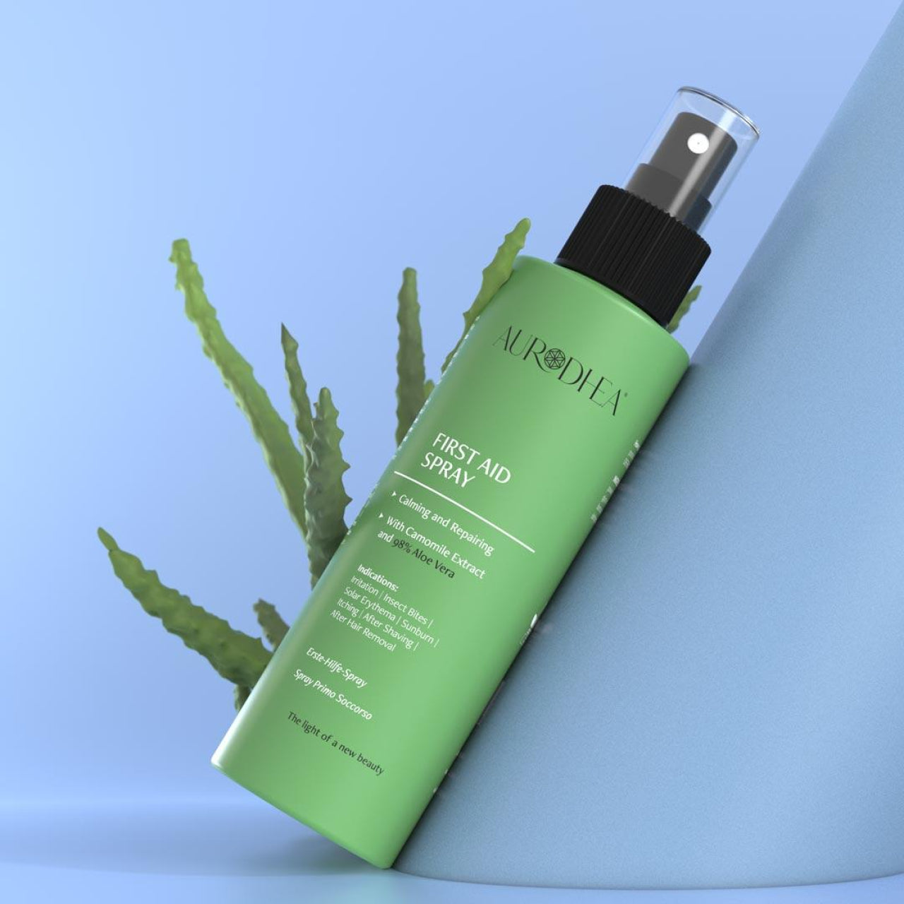 Erste-Hilfe Spray mit 98% Aloe Vera