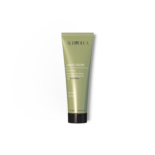 Handcreme mit Schneckenschleim