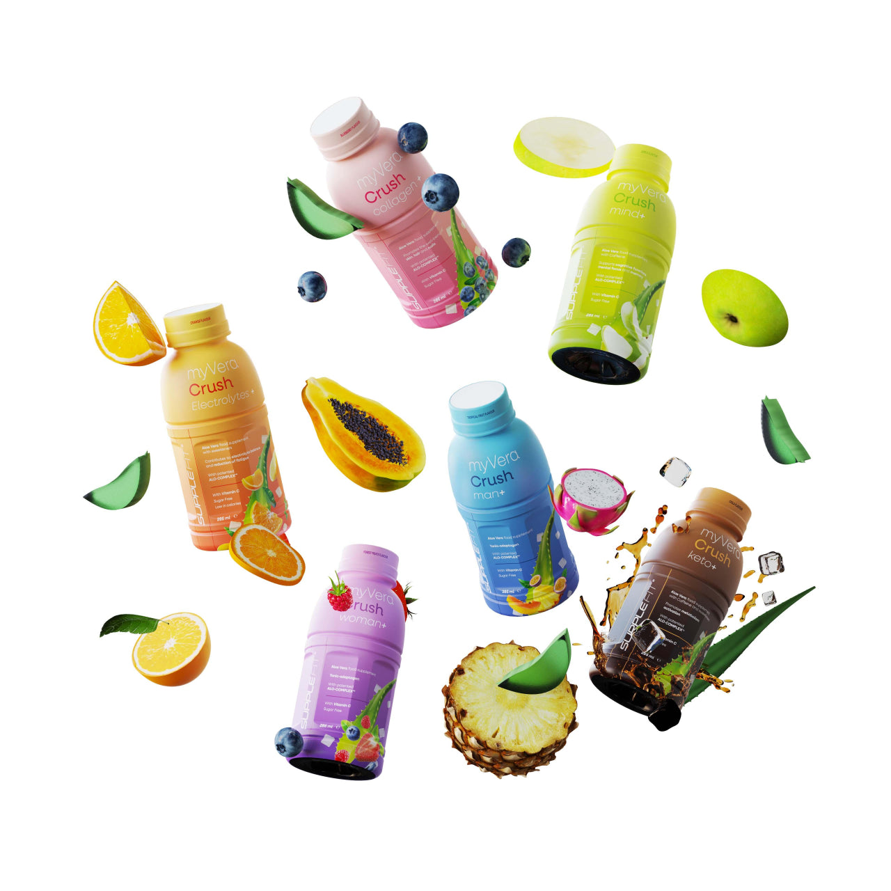 MYVERA CRUSH Collagen + | 12er Pack