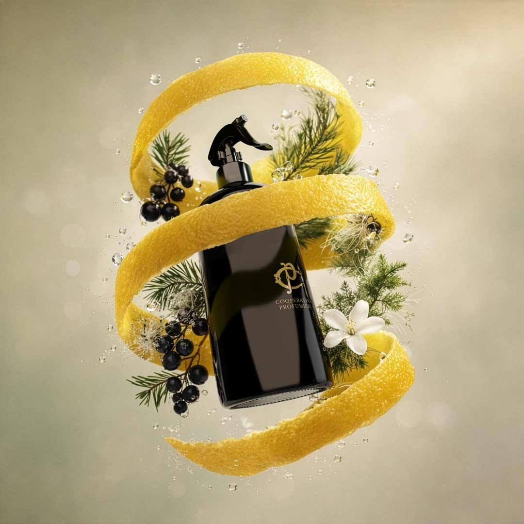 Cooperativa Profumieri Raumduftspray MUSK RITUAL in passender Duftszene