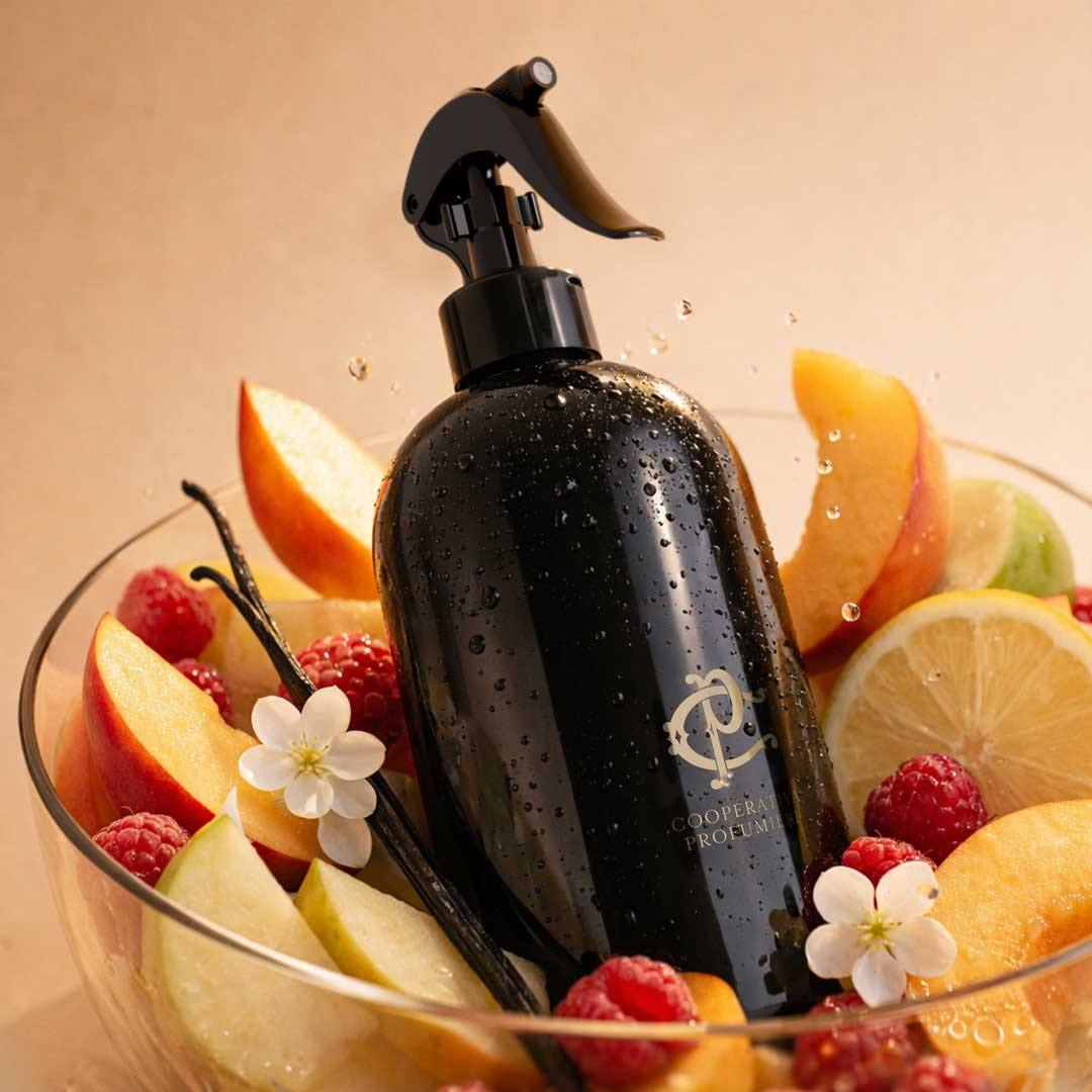 Cooperativa Profumieri Raumduftspray SWEET SYMPHONIES in passender Duftszene
