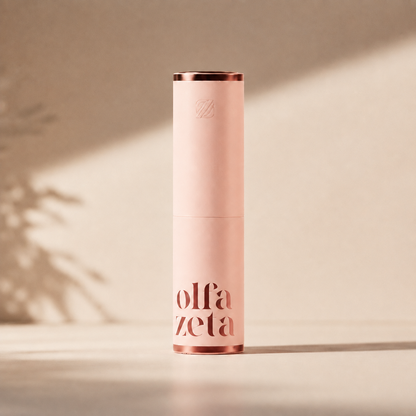 Olfazeta Modern Parfümtasche in Rosa auf hellem Hintergrund